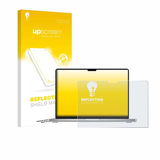 upscreen - Screenprotector voor Apple MacBook Pro 14" M2 2023 - Folie Beschermfolie anti glare matte
