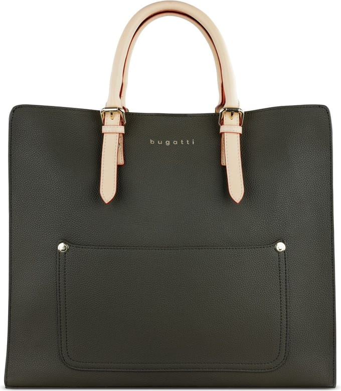bugatti Handtas Schoudertas Ella Top Handle Olive Olijfgroen