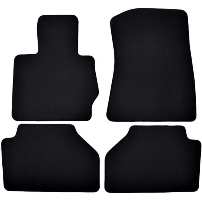 Tapis de sol - BMW - X3 F25 - Noir - 4 pièces - Antidérapant et imperméable noir
