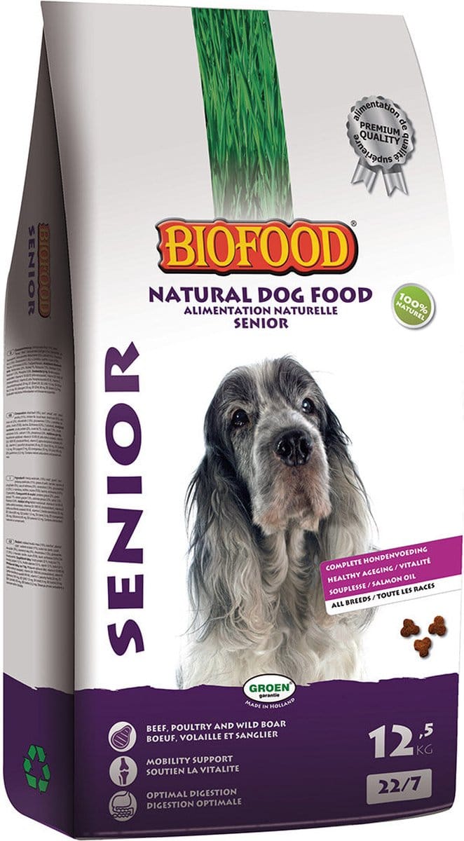 Biofood Senior Souplesse - Hondenvoer - 12.5kg