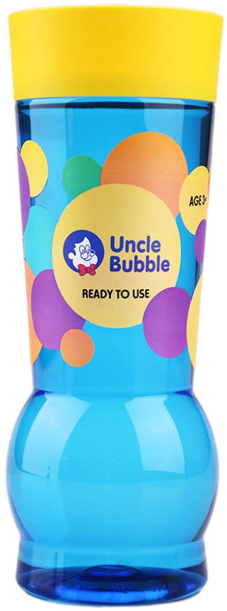 Uncle Bubble - Bellenblaas - Navulling grote bellen geel - 944ml