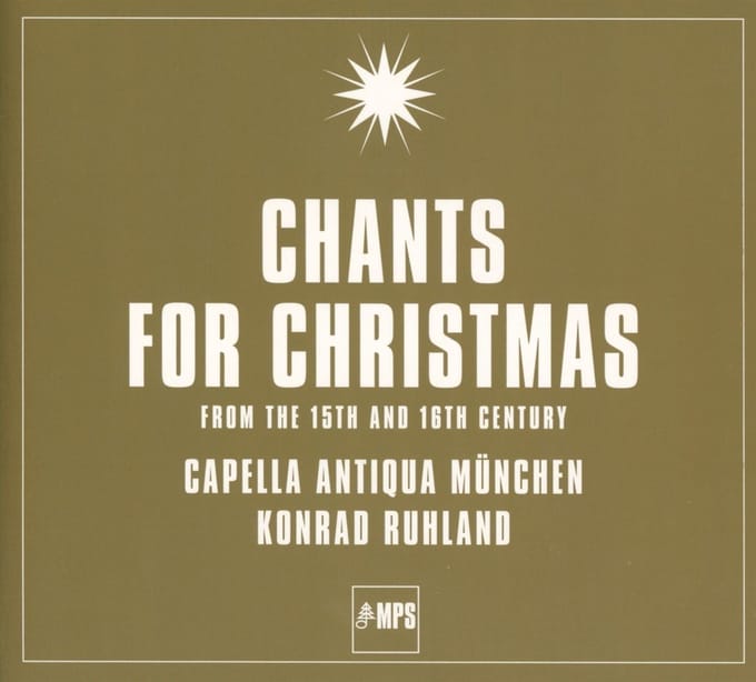 Capella Antiqua München, Konrad Ruhland - Chants For Christmas (CD)