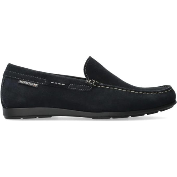 Mephisto Algoras - heren moccasin - Blauw - maat 40.5 (EU) 7 (UK)