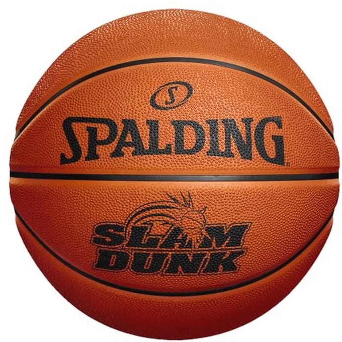 Slam Dunk Basketbal voor Volwassenen - Oranje - Maat 5