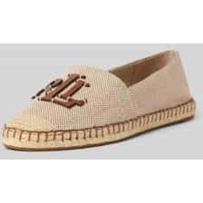Espadrilles met logo-applicatie model 'CAMERYN'