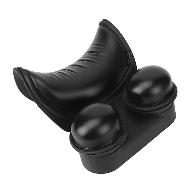 Hair Spa Neksteun U-vorm Ergonomisch Zacht Waterdicht Shampoo Kom Nekkussen voor Schoonheidssalon black