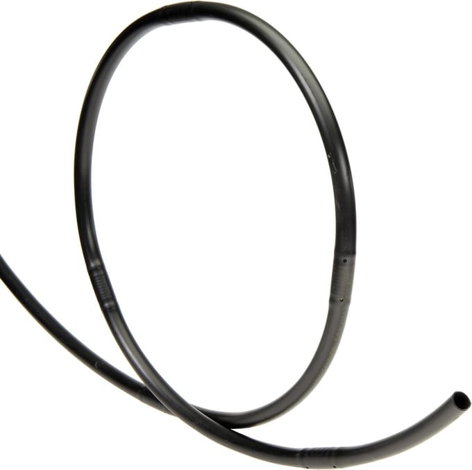 Druppelslang 16mm - Irrigatieslang Parelslang - Efficiënte Tuinirrigatie - Ingebouwde Druppelaars - 5 Meter Lengte - Zwart