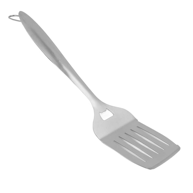 45cm RVS Spatel Buiten BBQ Spatel Anti-aanbak RVS Kookspatels met white