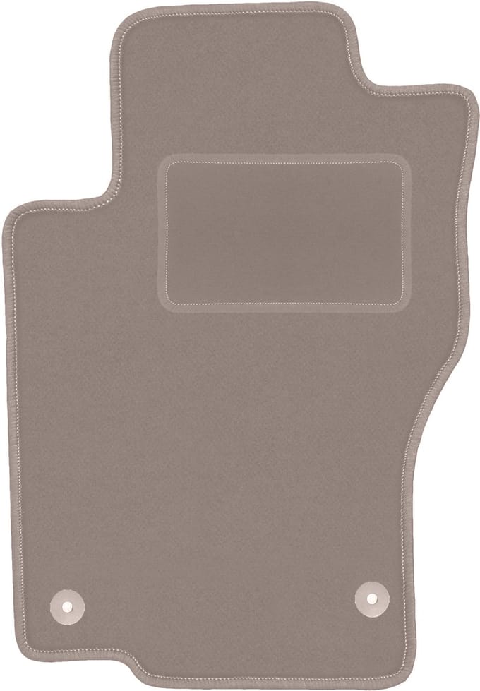 Beige bestuurdersmat voor: Mercedes GL I X164 SUV (2006-2012)
