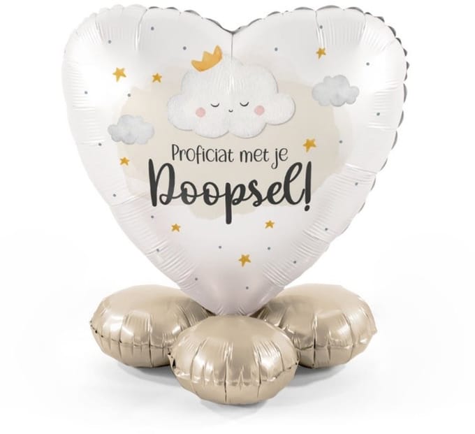 Doopsel - Ballonnen set met standaard - Everloon