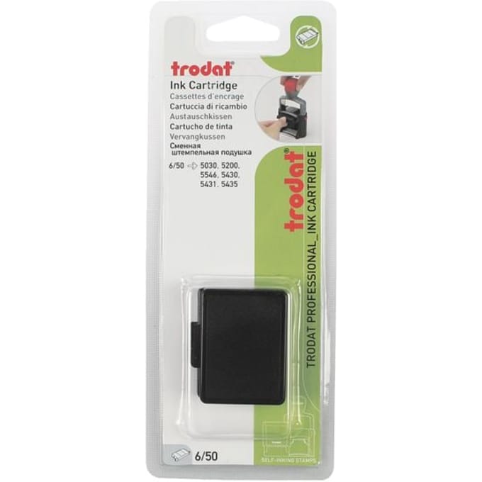 Stempelkussen Trodat Professional 6/50 2 stuks zwart
