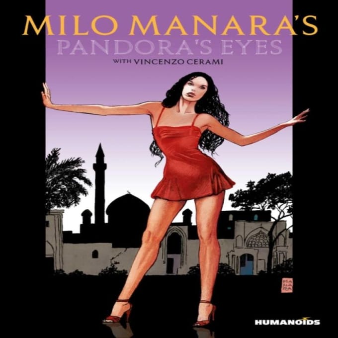 Milo Manaras Pandoras Ogen door Vincenzo Cerami Hardback Boek 9781643376110