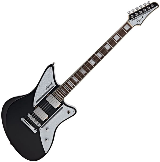 Hartwood Oplader elektrische gitaar, Jet Black