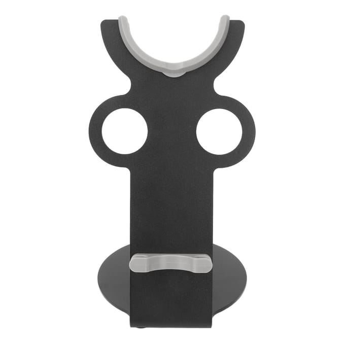 Föhn Standaard Houder Thuis Badkamer Salon Strijkijzer Ergonomisch Föhnrek voor Diffuser Mondstuk gray