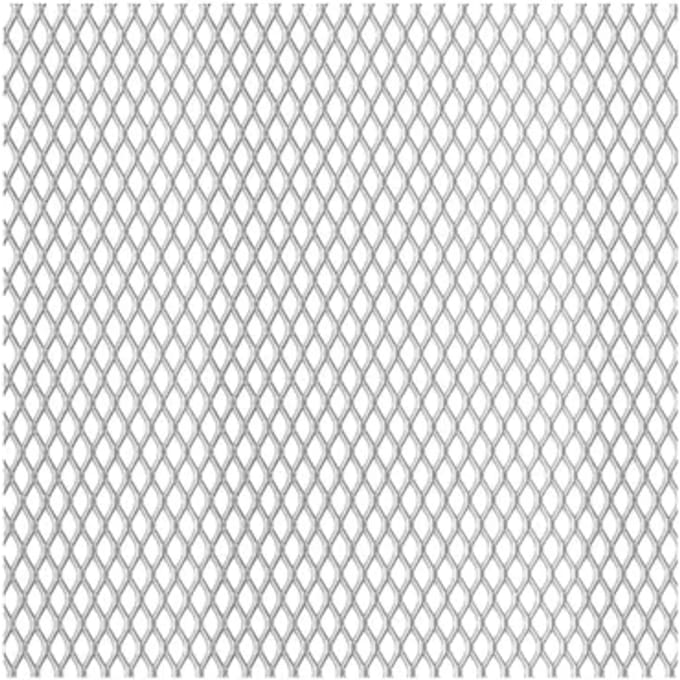 Alberts Metaalgaasplaat - Staal - Brut - Uitgevouwen Metaal - 120x1000x2,8mm