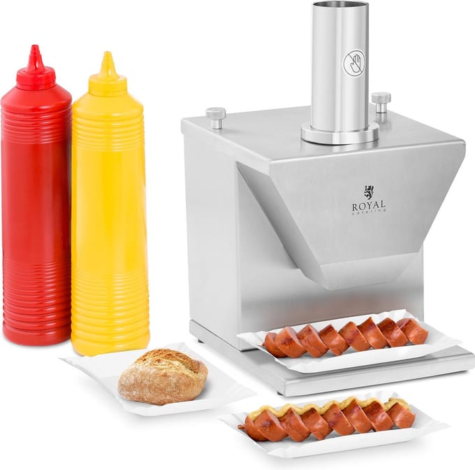 Royal Catering Curryworstsnijder elektrisch 10010367