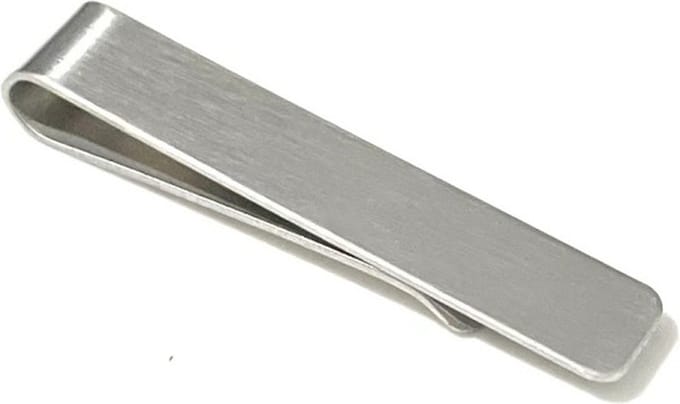Dasspeld - Stropdas Clip - 50mm - RVS - Zilver