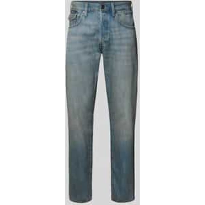 Regular Tapered fit Jeans in Used-look Model 'Morry FWD'