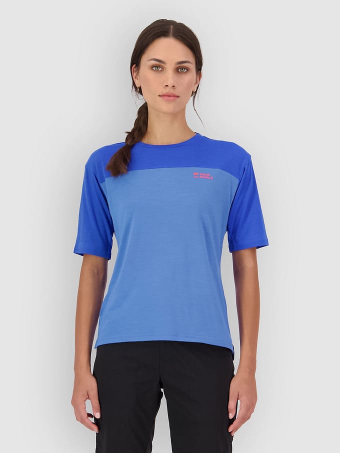 Mons Royale Diversion Merino Bike Jersey blauw