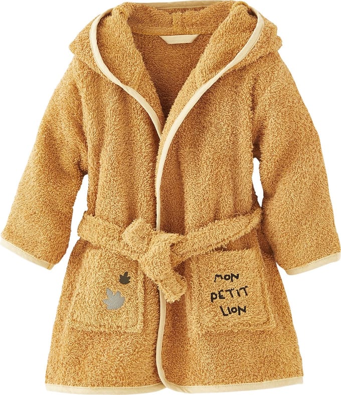 Vertbaudet Badjas met leeuw voor baby