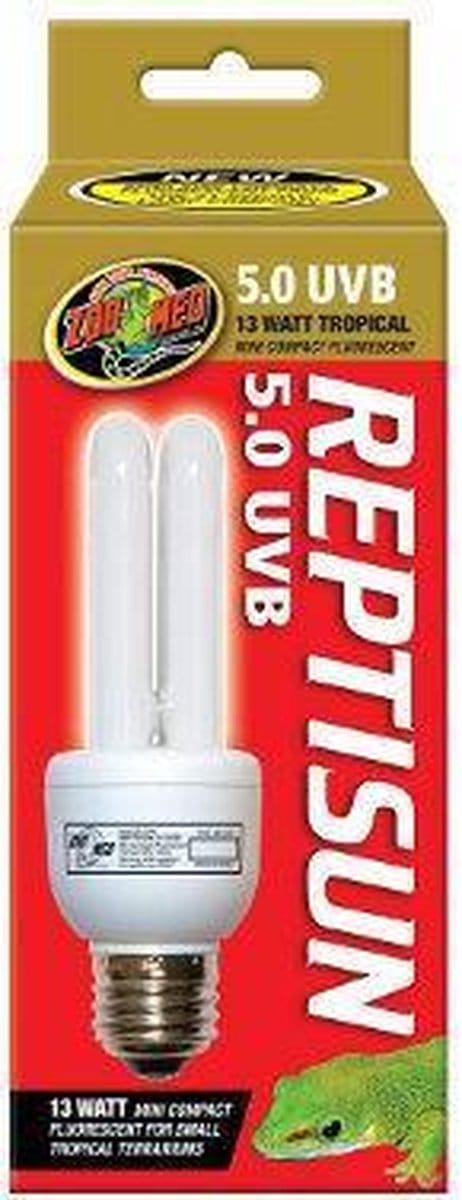 ZM ReptiSun 5.0 Mini Compact Fluorescent - 13 w