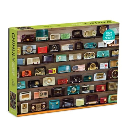 Chihuly Vintage Radios 1000 Piece Puzzle - Galison