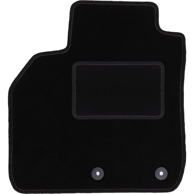 Bestuurdersmat zwart voor: Renault Scenic II minivan (2003-2009)