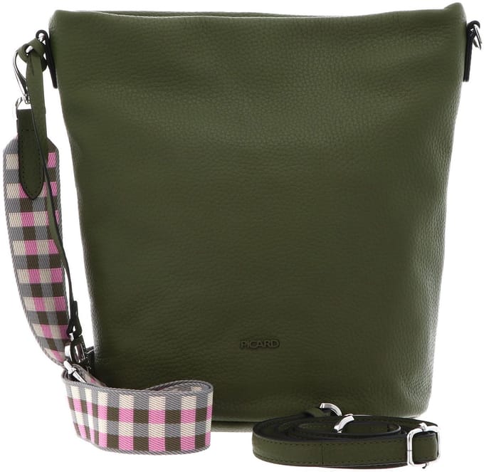 PICARD schoudertas Texel Crossbody Bag Olive olijfgroen