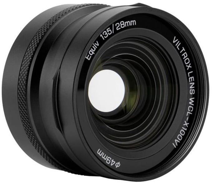 Viltrox WCL-X100VI Wide-angle Conversion Lens for Fuji X100 Serie Black