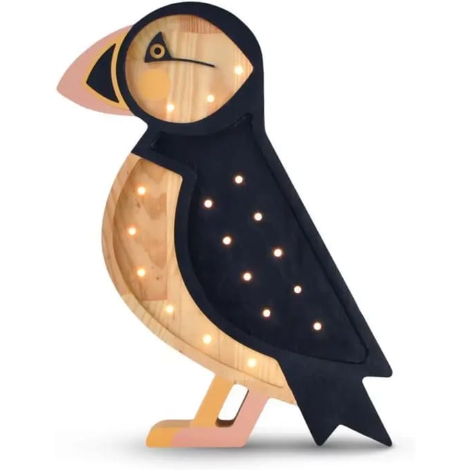 Handgemaakte lamp Peekaboo Puffin