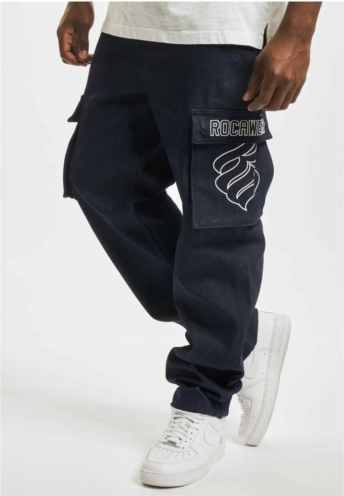 Rocawear - Williamsburg Cargobroek - 52/34 inch - Donkerblauw