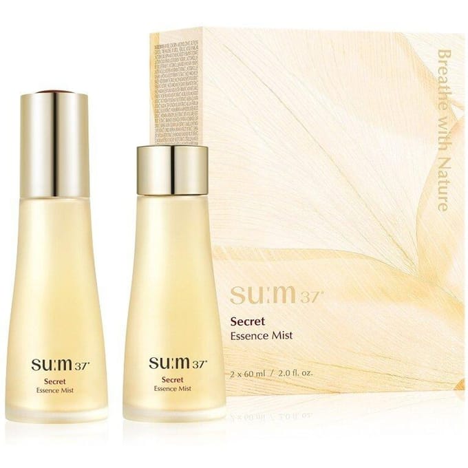 su:m37 - Coffret Brume Essence Secrète 60ml x 2pcs white