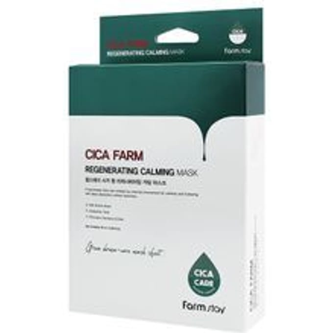 Farm Stay Cica Farm Regenerating Calming Mask 25ml (3 Options) #10PCS black