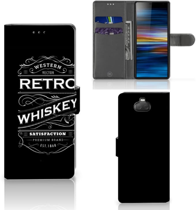 Sony Xperia 10 Book Cover Whiskey