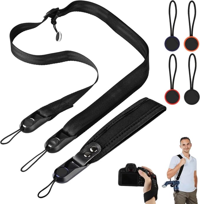 Camera Accessoires: 6 Stuks Snelsluiting Riemen Voor Spiegelreflex- en Digitale Camera's