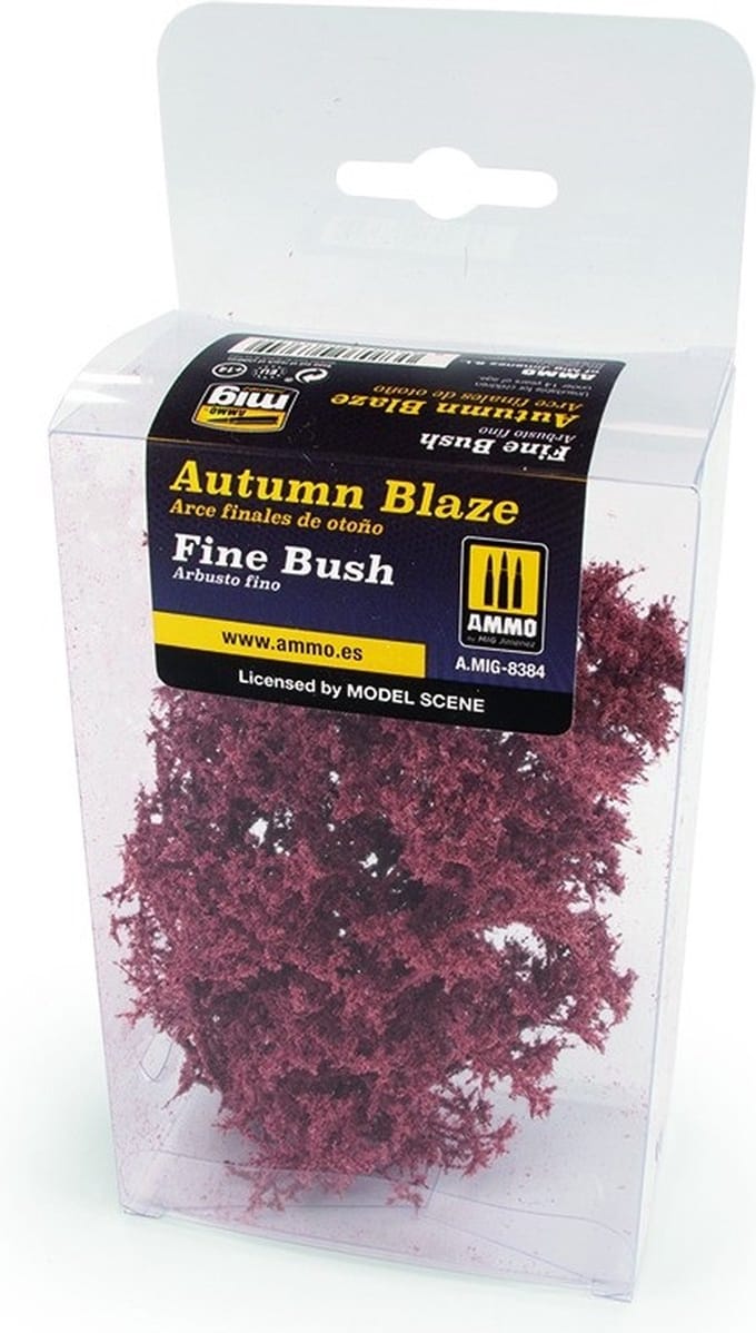 AMMO by Mig Jimenez Modelbouwdecoratie - MIG 8384 Autumn Blaze - Fine Bush Kunstgroen