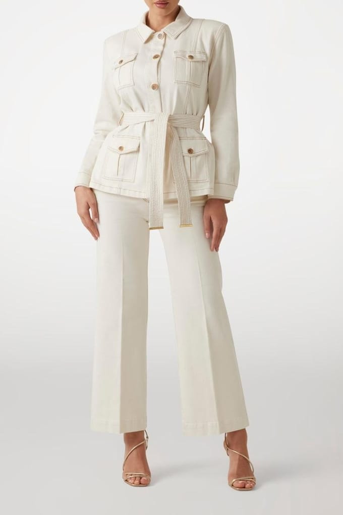 GUESS Naomi Sahariana Jack Sandy Shore Taglia: 46 | Giacche Outlet | Donna | Marrone