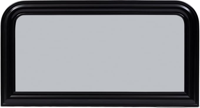 Riviera Maison Spiegel - Place Vendôme Mirror 80x150 - Zwart - Dennenhout