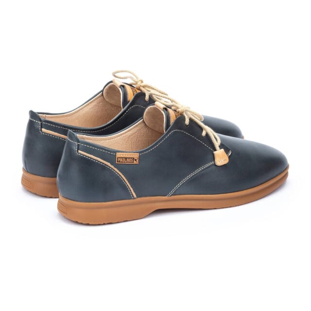 Pikolinos Gandia - dames veterschoen - Blauw - maat 35 (EU) 2 (UK)