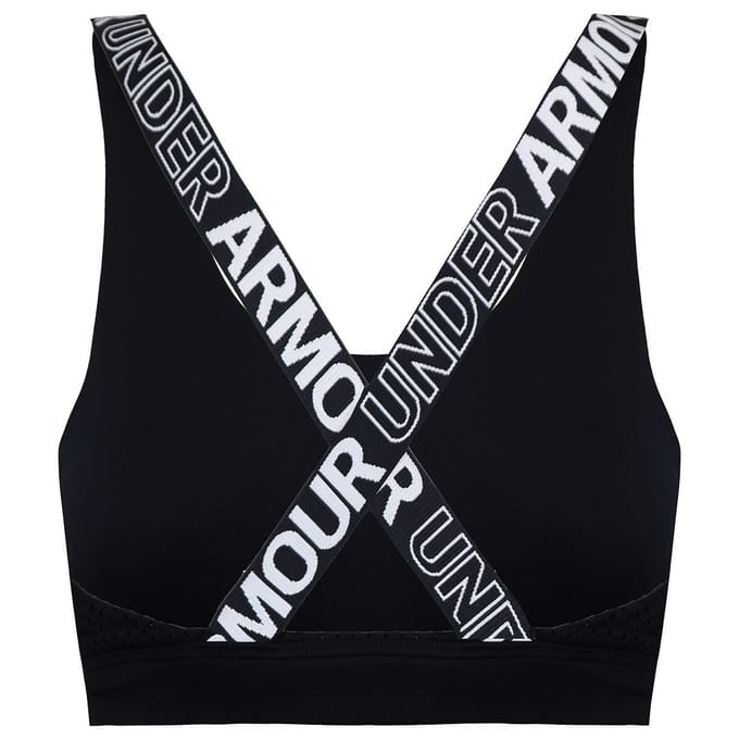 Under Armour HeatGear Dames Zwarte Sportbeha
