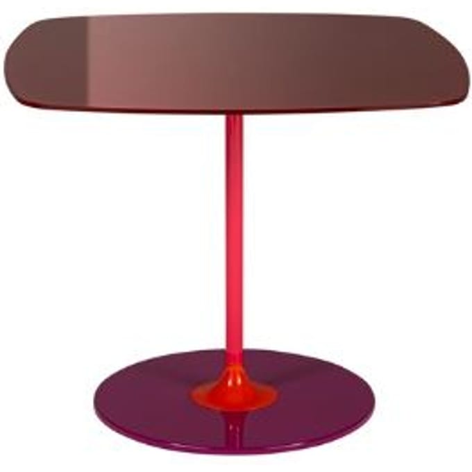 Kartell Thierry Tafel klein - bordeaux