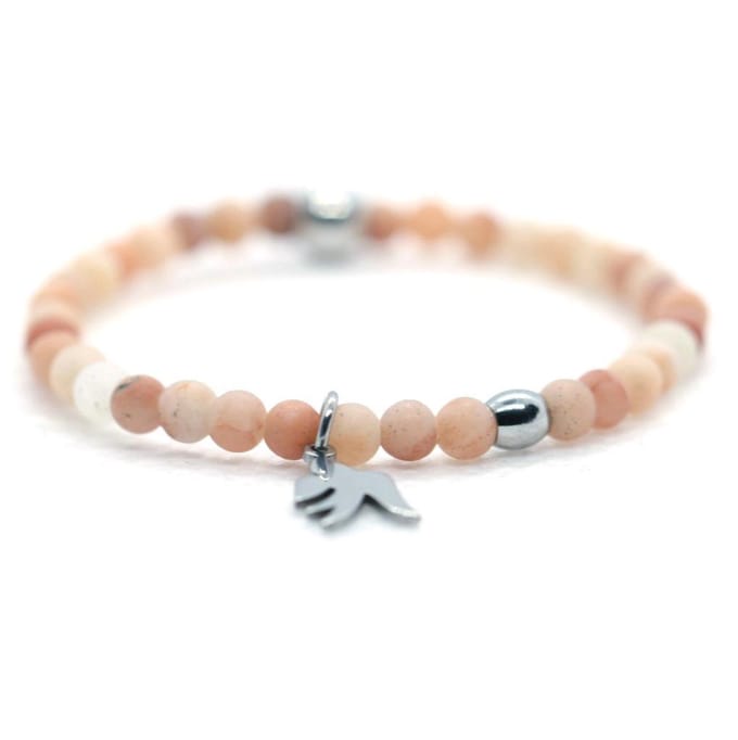 Meisjes armband natuursteen kinder sieraden