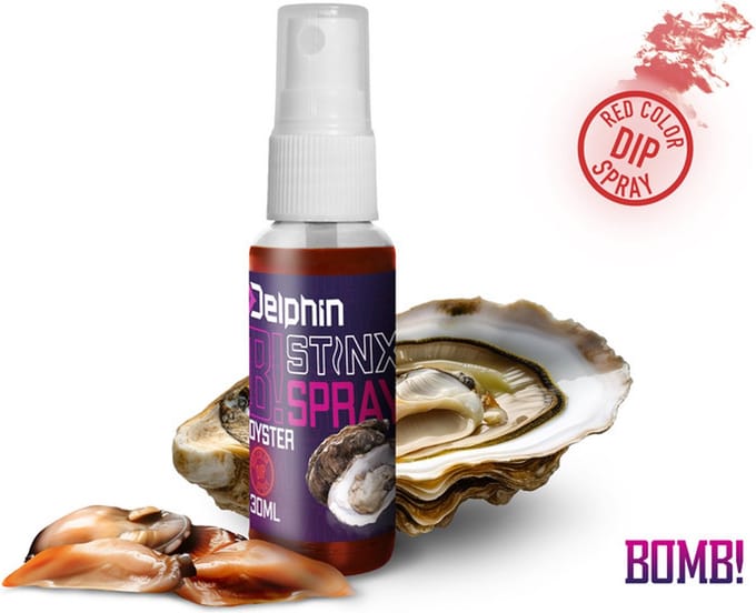 Delphin - Stinx - Spray - 30ML - Rood - Spray voor kunstaas en doodaas