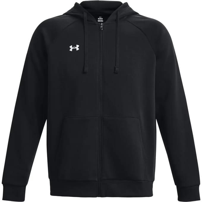 Fleece hoodie met volledige rits Under Armour Rival