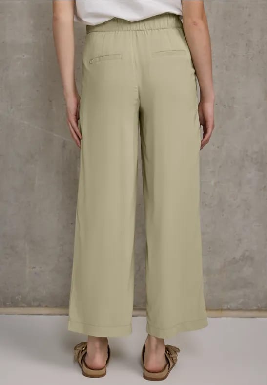 Culottes in effen kleur