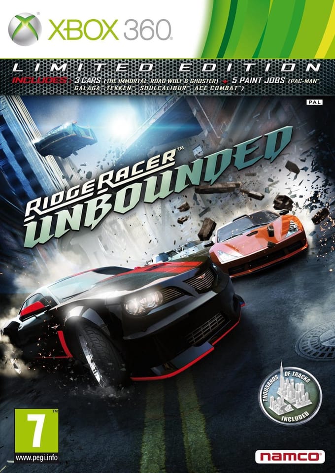 Ridge Racer Unbounded - Microsoft Xbox 360 - Racing