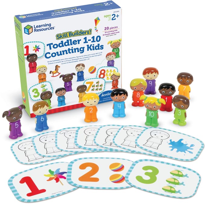 Learning Resources Skill Builders! Peuter set tellen 1-10 (Engels) / Toddler 1-10 counting (EN) - 2+