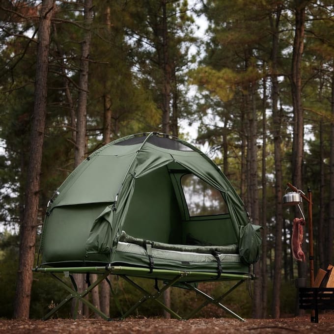 Lexium Veldbed - Kampeerbed - Veldbedden - Veldbed Kamperen - Kampeermatras