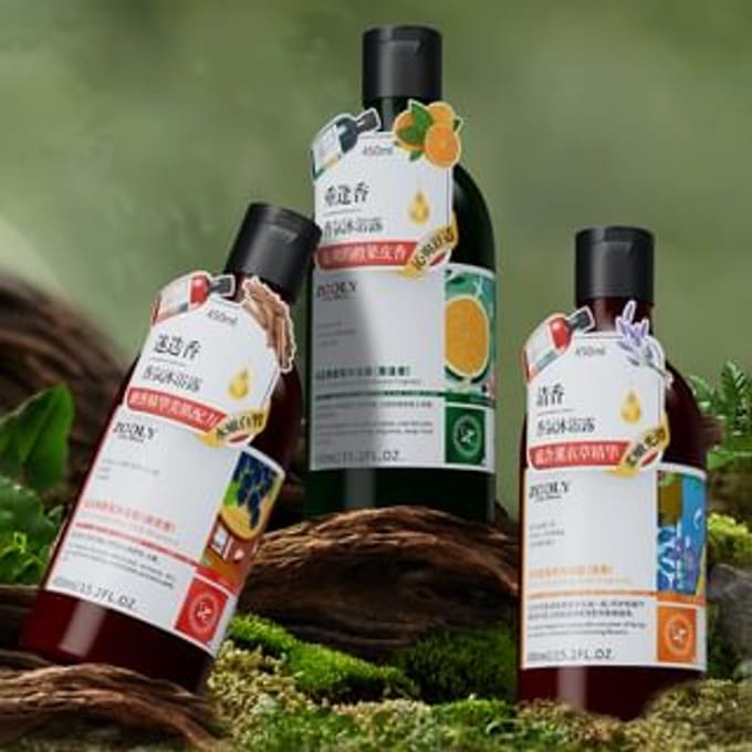 ZOOLY - Perfumed Body Wash - 3 Flavors Reunion - 450ml