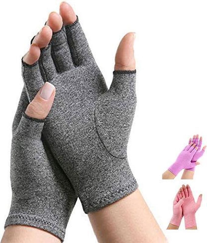 Reuma handschoenen Pro-orthic Anti-slip Grijs - Extra Large